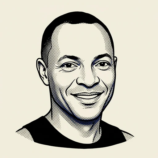 Illustrated portrait of NBA player Jim Cleamons