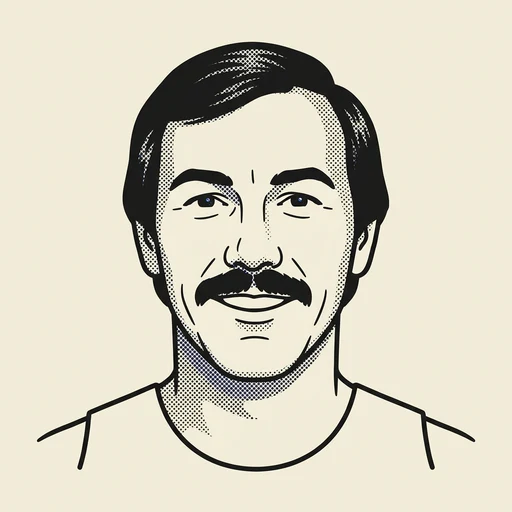Illustrated portrait of NBA player Chris Ford